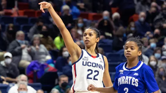 UConn vs Seton Hall at Gampel Pavilion, 1/21/22