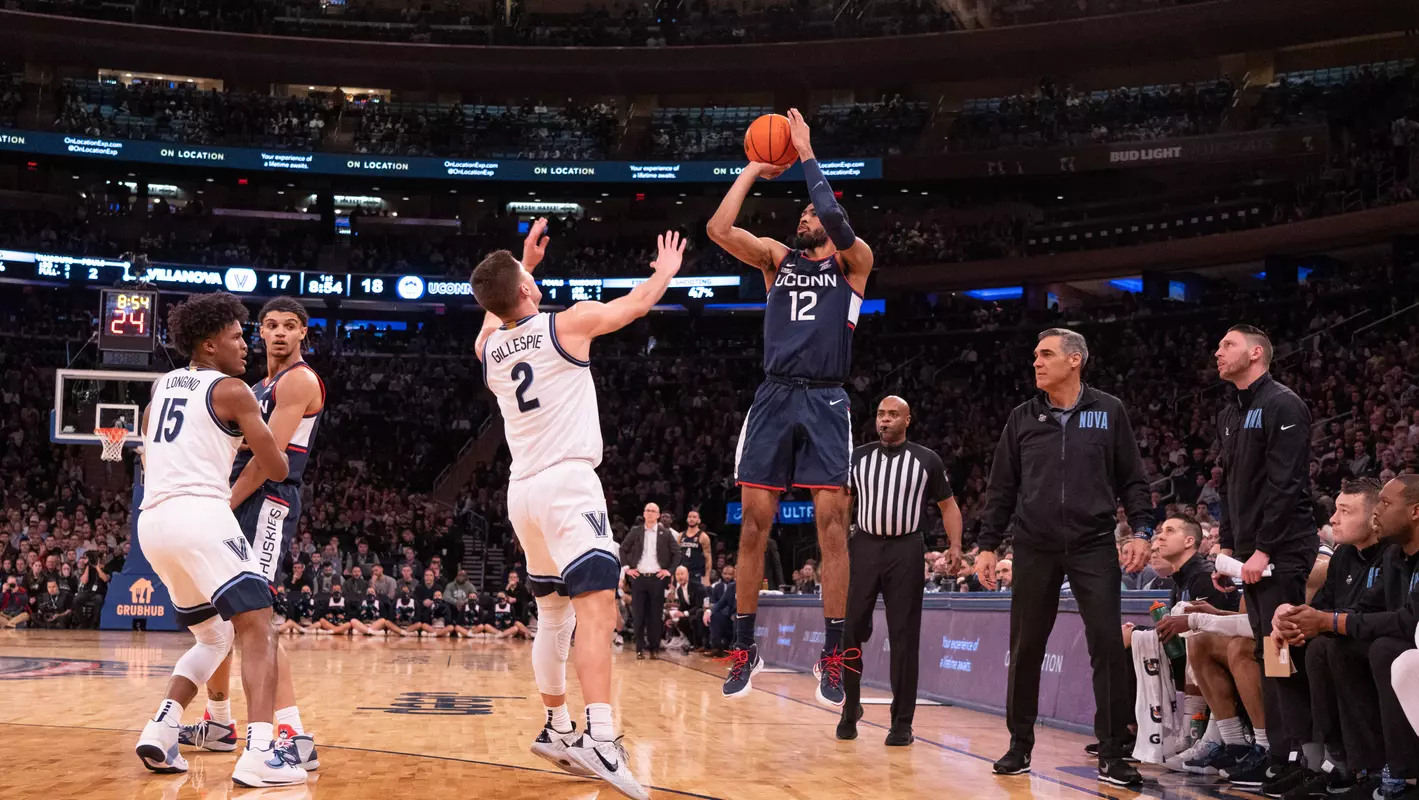 Tyler Polley against Villanova during the BIG EAST Tournament semifinal.