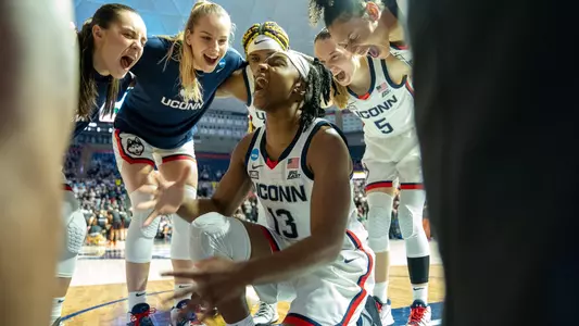 UConn huddle