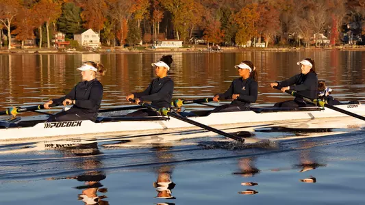 The V4 boat during practice