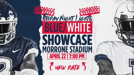 2022 UConn Football Spring Showcase Graphic