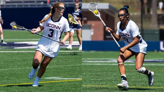 Split image of Grace Coon and Sydney Watson