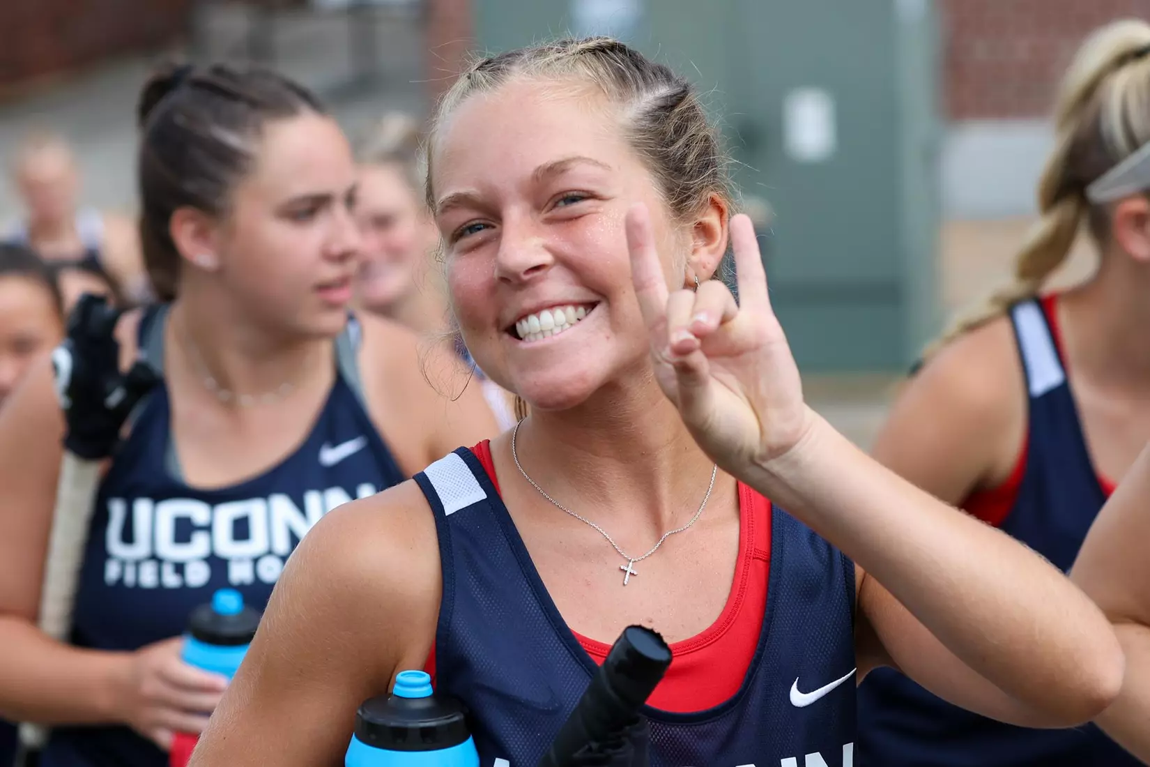 UConn field hockey captured a 2-0 match shortened victory against UMass Lowell in its season opener