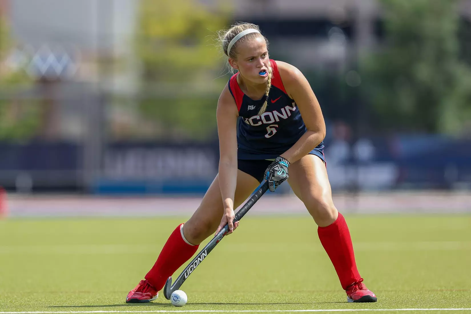 UConn field hockey captured a 2-0 match shortened victory against UMass Lowell in its season opener