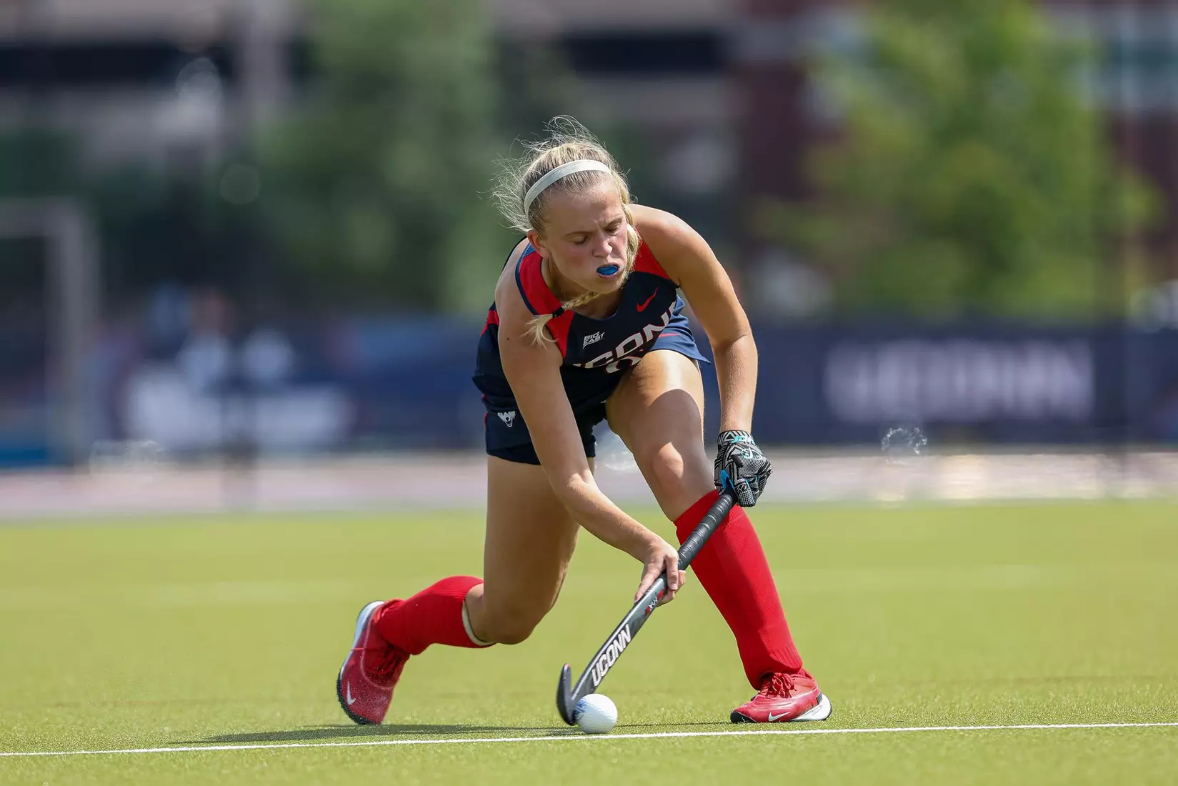 UConn field hockey captured a 2-0 match shortened victory against UMass Lowell in its season opener