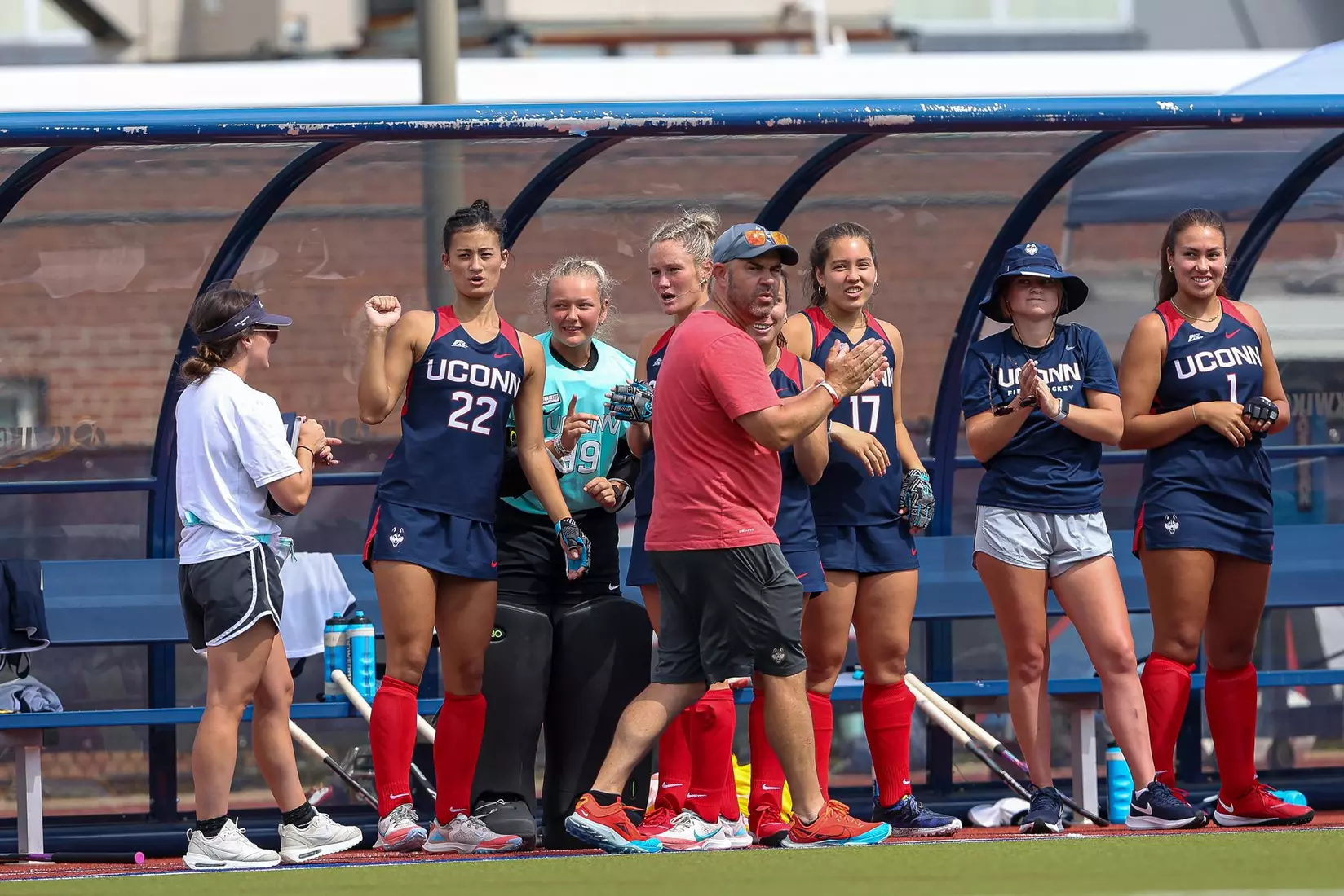 UConn field hockey captured a 2-0 match shortened victory against UMass Lowell in its season opener