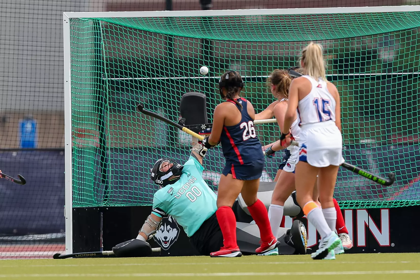 UConn field hockey captured a 2-0 match shortened victory against UMass Lowell in its season opener