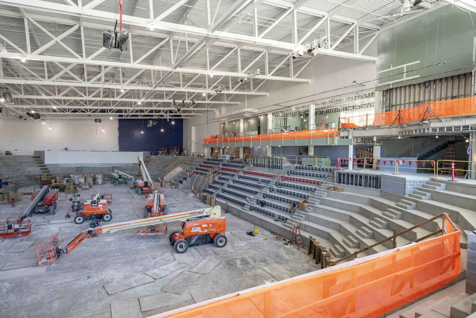 New Ice Rink - West Seating Area