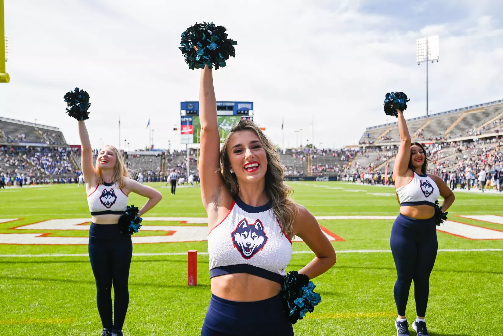 NCAA DI Football- 2022 - CCSU at UConn, Rentschler Field, East Hartford, Connecticut.