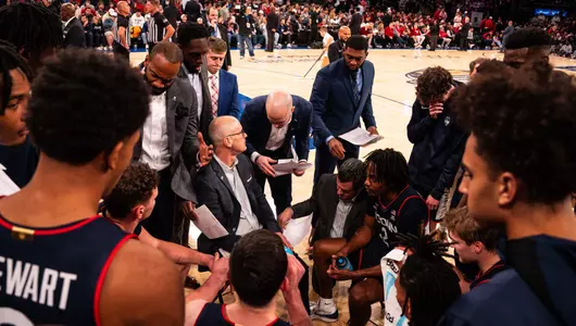 Team huddle