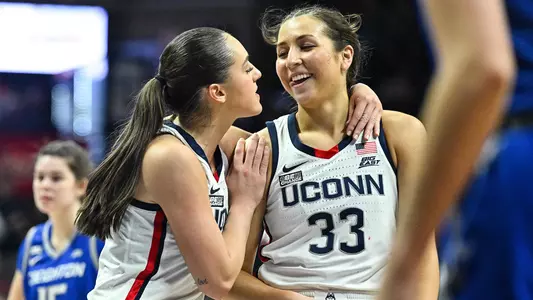 NCAA DI Women’s Basketball- 2023 - Creighton at UConn, Gampel Pavillion, Storrs, Connecticut.