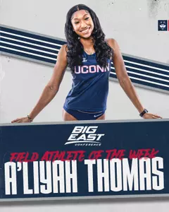 T&F Big East Award A'liyah Thomas