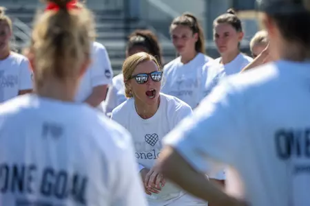 Mar. 22, 2023; Storrs, Connecticut, USA;  during a nonconference matchup between Albany and UConn held at the Joseph J. Morrone Stadium at Rizza Performance Center. Photo by Brian Foley for ClarusMultimedia.com.