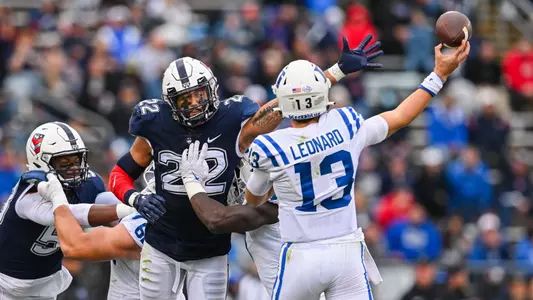 NCAA DI Football - 2023 - Duke at UConn, Rentschler Field, East Hartford, Connecticut.