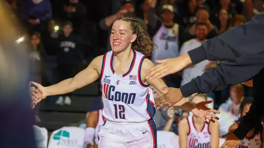 Jan. 20, 2024; Storrs, Connecticut, USA;  during a Big East match-up between DePaul and UConn at  . Photo by Brian Foley for Clarus Multimedia.