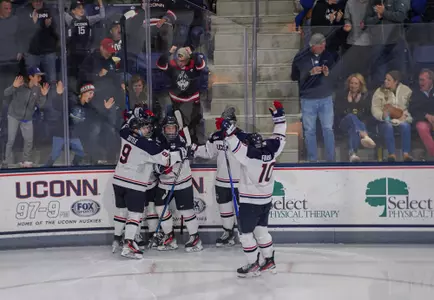 Muldowney 4 Goals Helps UConn Upset #5 Maine Image