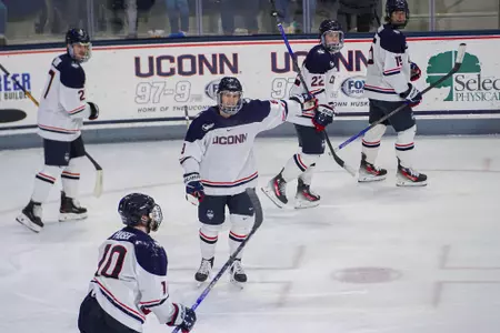 Huskies Skate to Tie vs. #5 Maine Image
