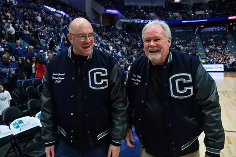 NCAA DI Mens Basketball - 2024 - Xavier at UConn, XL Center, Hartford, Connecticut.