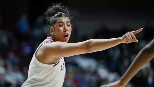 NCAA DI Womens Basketball - 2025 - Boston College vs UConn, Mohegan Sun Arena, Uncasville, Connecticut.