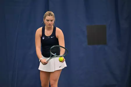 Women's tennis pre serve