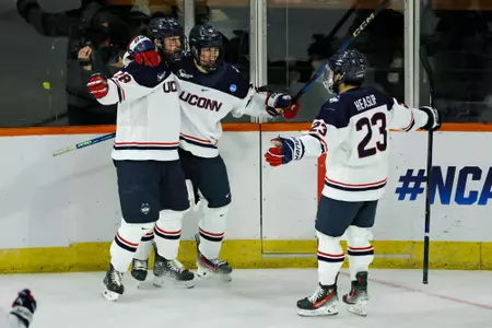 Hugh Larkin Goal Celebration