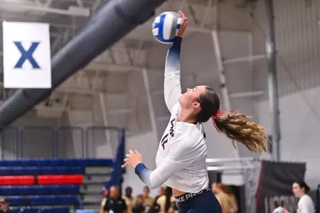 NCAA DI Womens Volleyball - 2025 - Bryant at UConn, UConn Volleyball Center, Storrs, Connecticut.