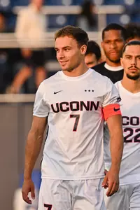 NCAA DI Mens Soccer - 2025 - UMass at UConn, Morrone Field, Storrs, Connecticut.