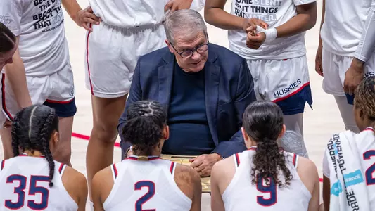 University of Connecticut Huskies Women's Basketball beats University of Notre Dame Fighting Irish on JANUARY 19 at Gampel Pavilion in Storrs, Conn.