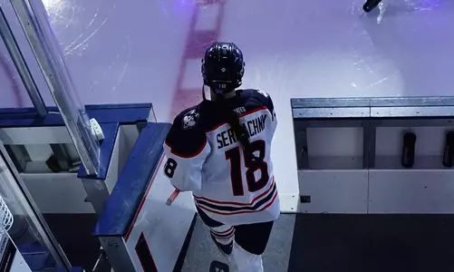 STORRS, Conn - SEPTEMBER 19th 2026, - UConn Huskies against The Quinnipiac University Bobcats at Toscano Family Ice Forum in Storrs, CT.
Photo by Daniel Toothaker