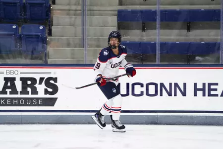 STORRS, Conn - SEPTEMBER 19th 2026, - UConn Huskies against The Quinnipiac University Bobcats at Toscano Family Ice Forum in Storrs, CT.
Photo by Daniel Toothaker
