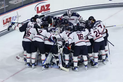 Hockey Pre game huddle
