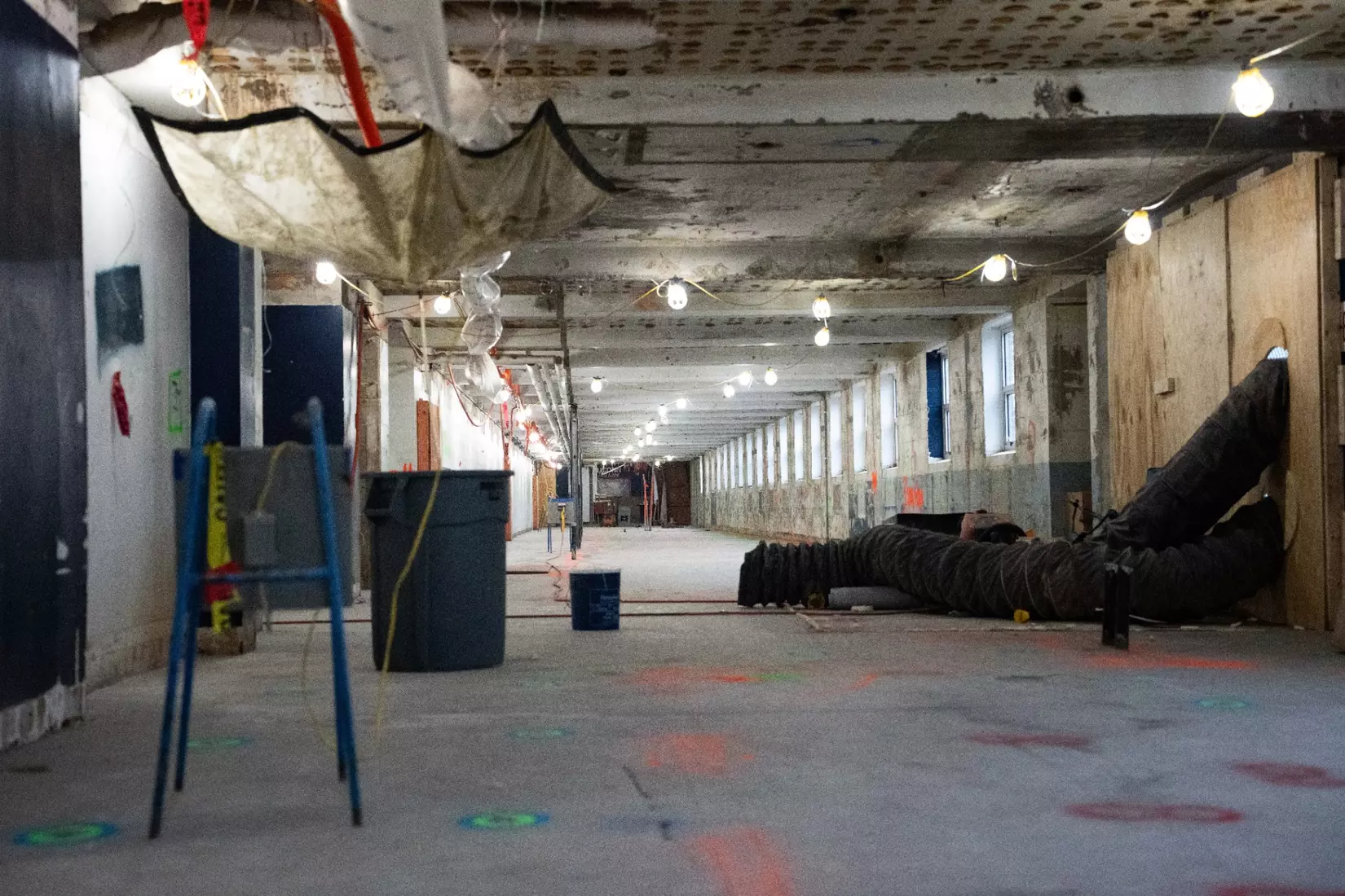STORRS, CONNECTICUT - March 16 - UConn Field House Construction.
Photo by Connor Sharp