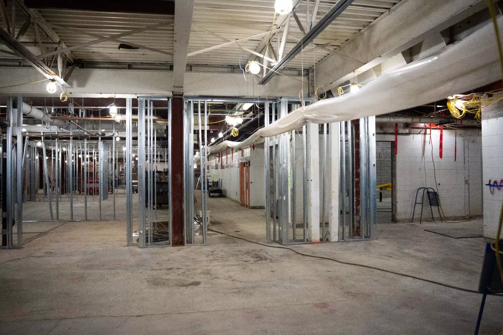 STORRS, CONNECTICUT - March 16 - UConn Field House Construction.
Photo by Connor Sharp