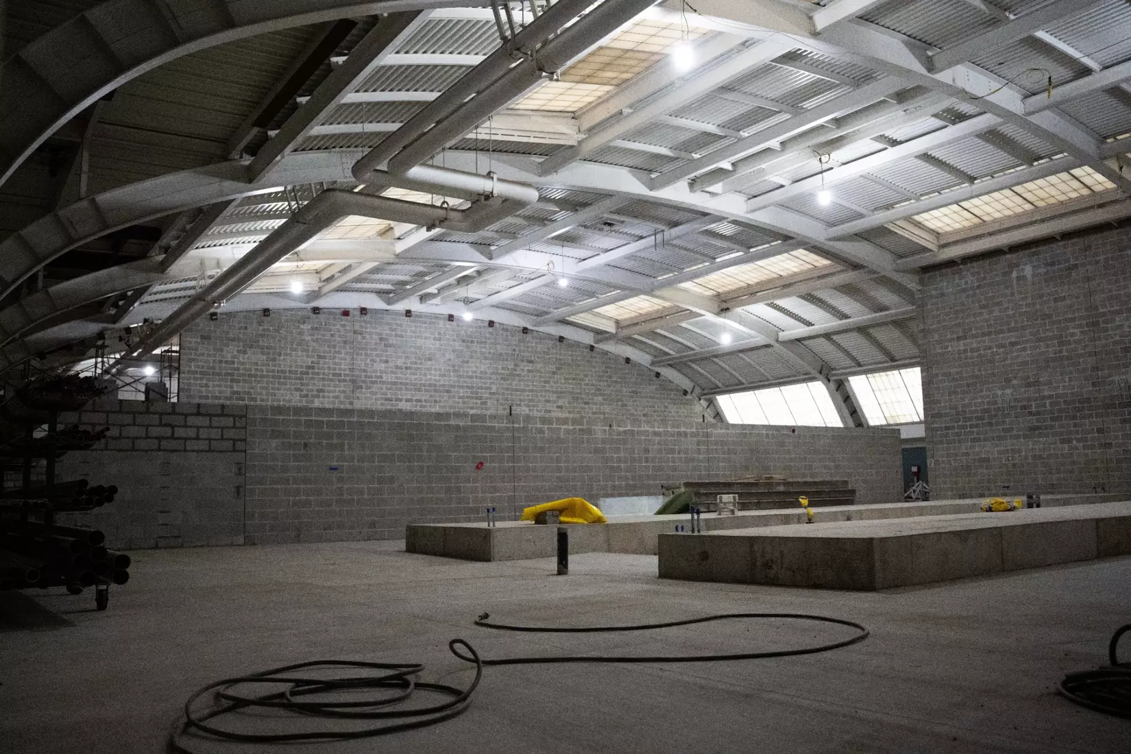 STORRS, CONNECTICUT - March 16 - UConn Field House Construction.
Photo by Connor Sharp