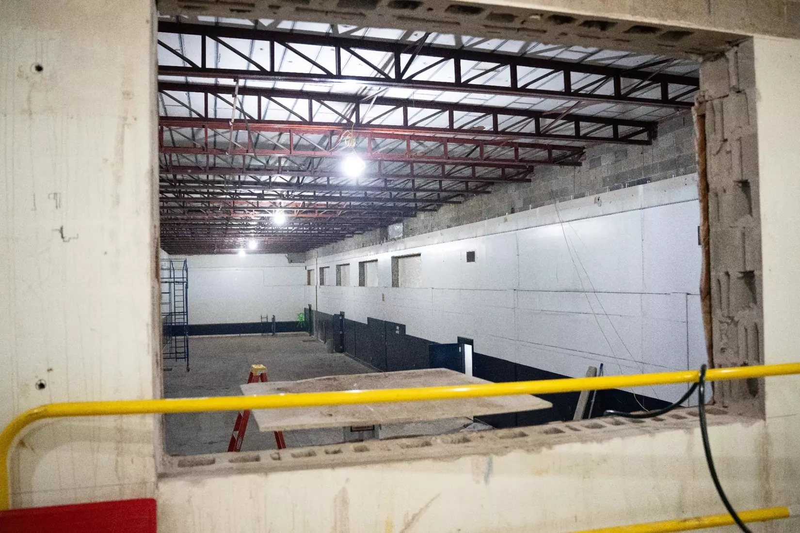 STORRS, CONNECTICUT - March 16 - UConn Field House Construction.
Photo by Connor Sharp