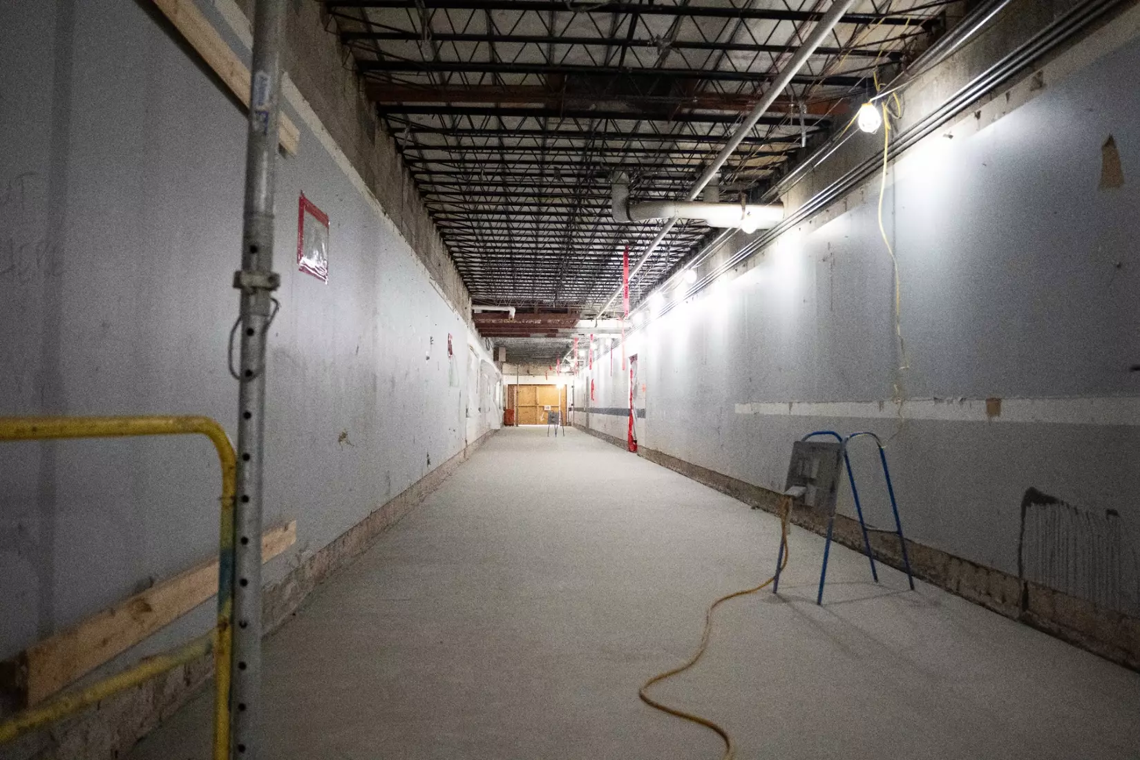 STORRS, CONNECTICUT - March 16 - UConn Field House Construction.
Photo by Connor Sharp