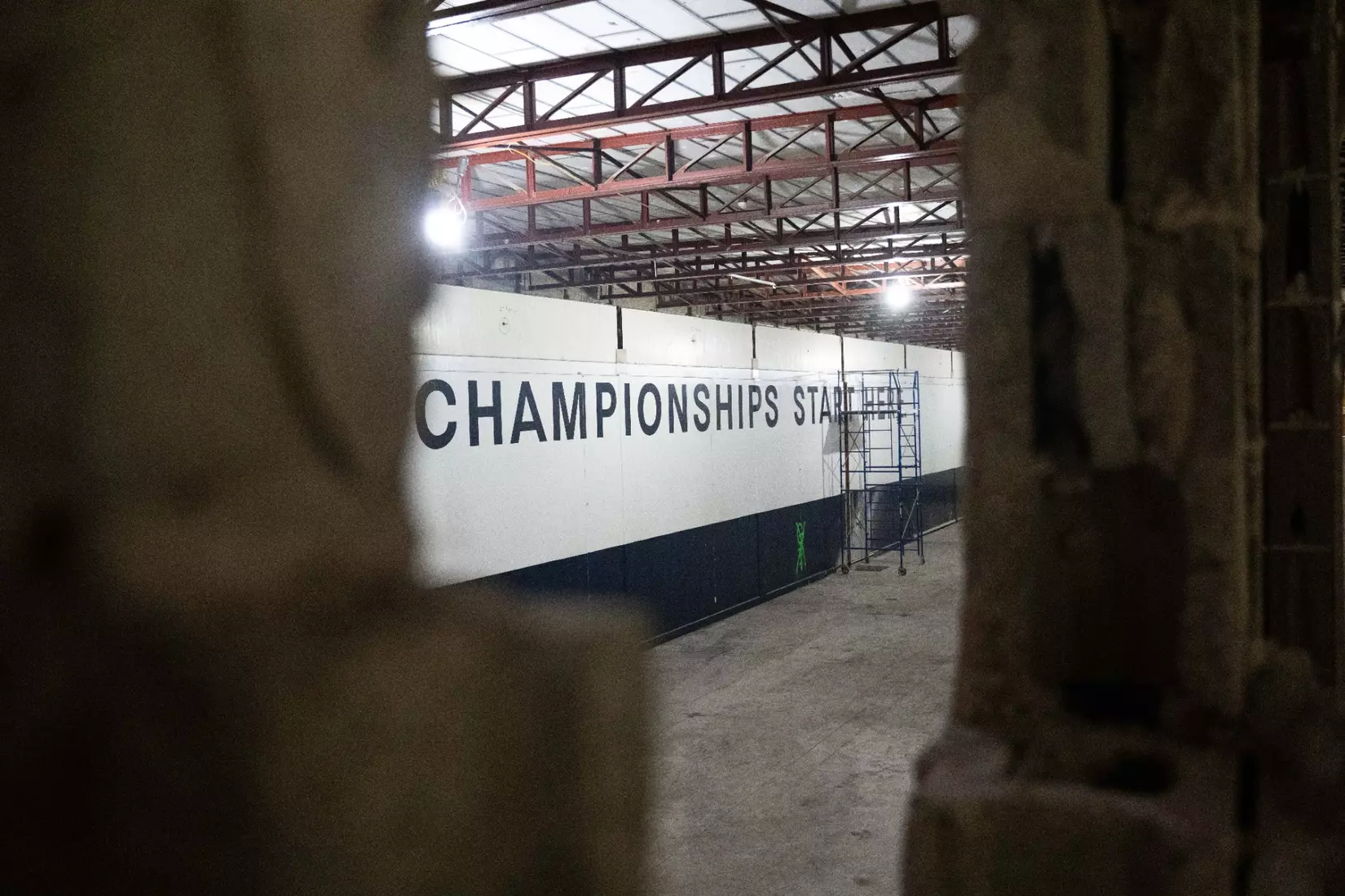 STORRS, CONNECTICUT - March 16 - UConn Field House Construction.
Photo by Connor Sharp