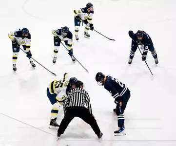 UConn vs. Merrimack Faceoff