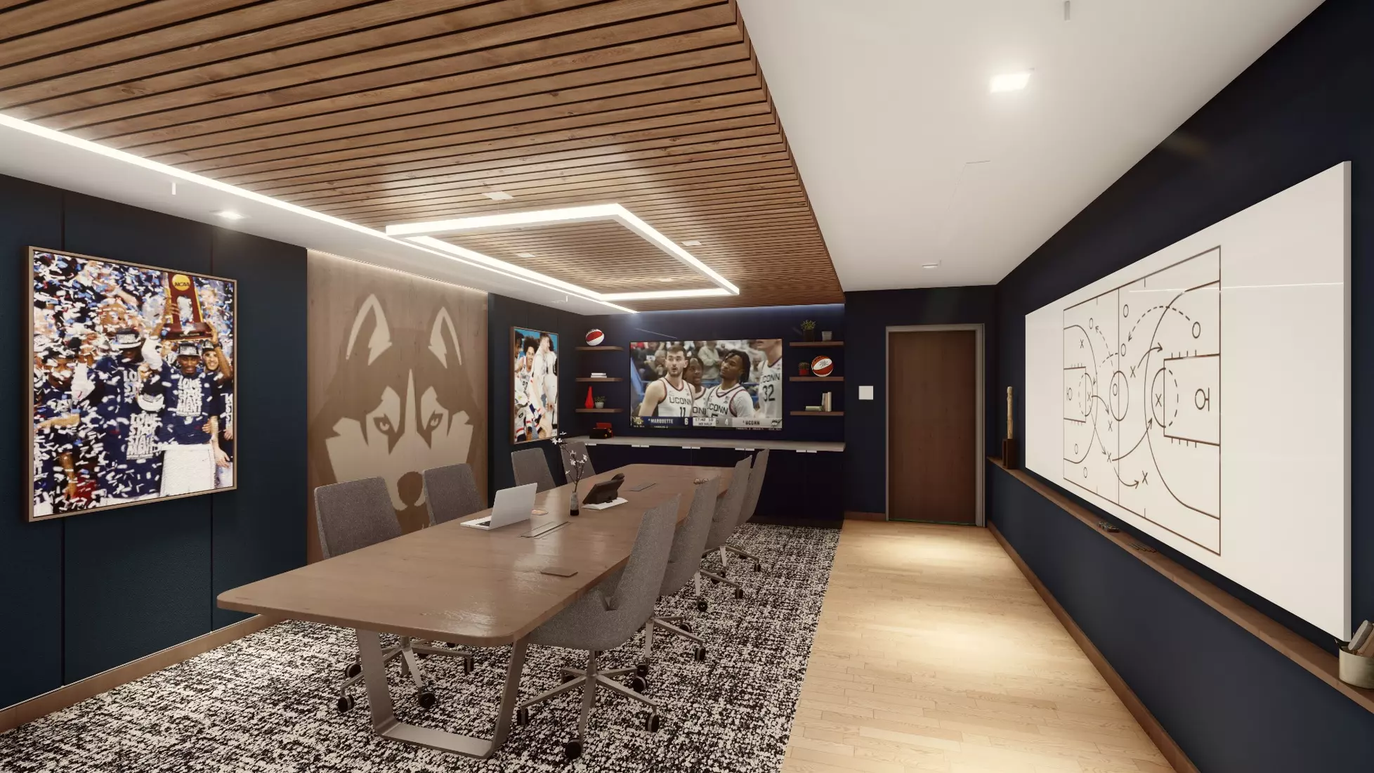 Gampel Pavilion Renovation Renderings