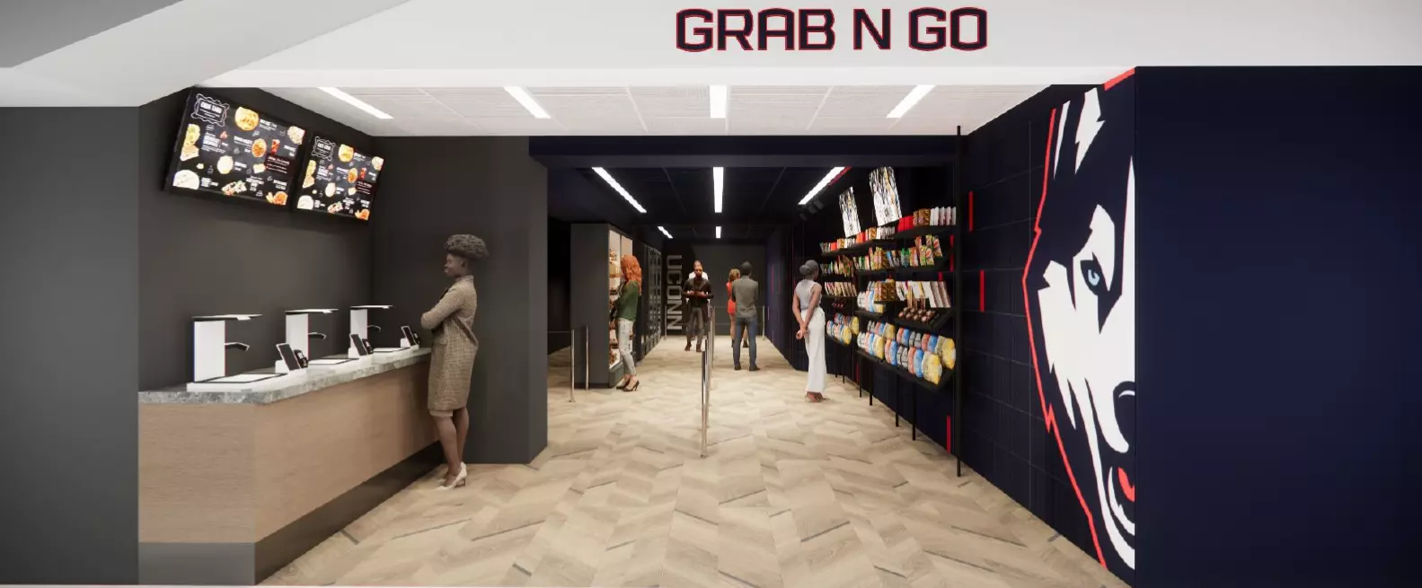 Gampel Pavilion Renovation Renderings