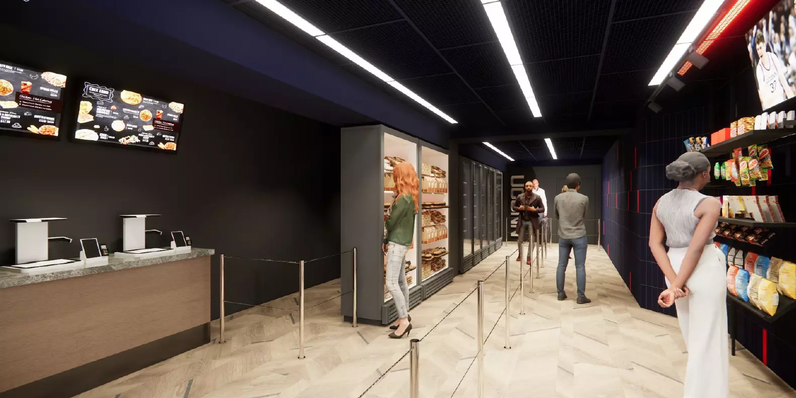 Gampel Pavilion Renovation Renderings