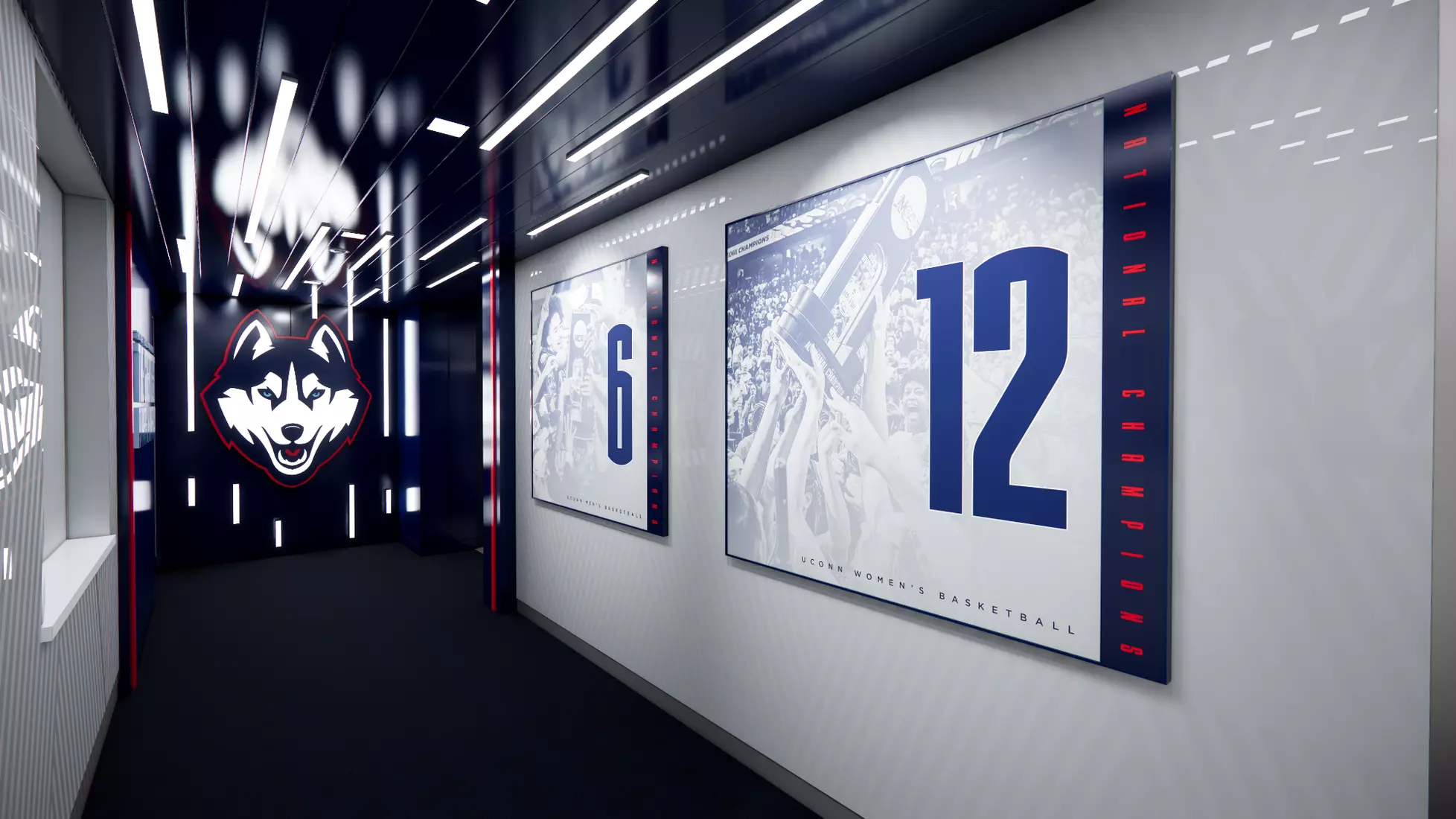 Gampel Pavilion Renovation Renderings