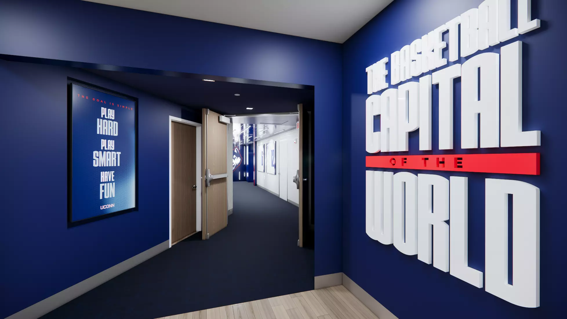 Gampel Pavilion Renovation Renderings