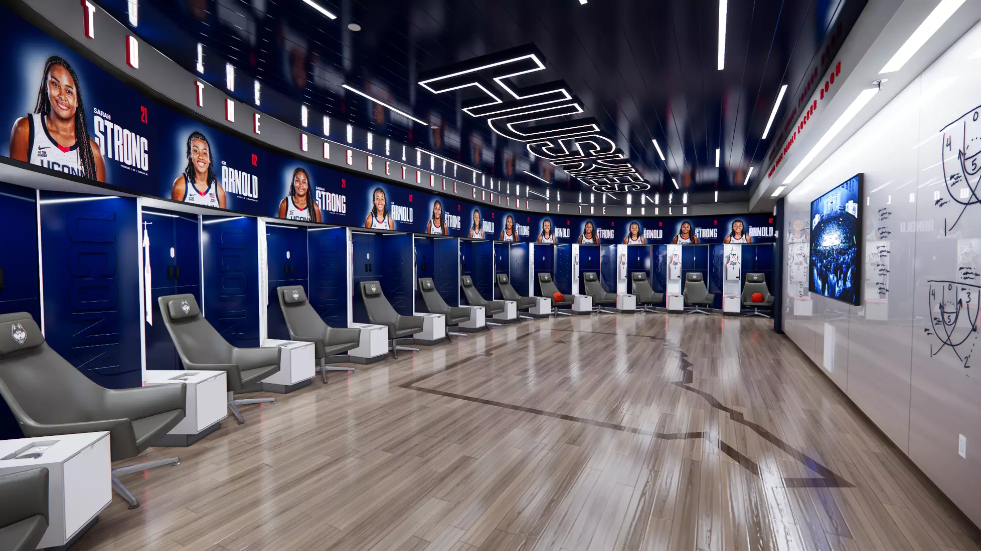 Gampel Pavilion Renovation Renderings