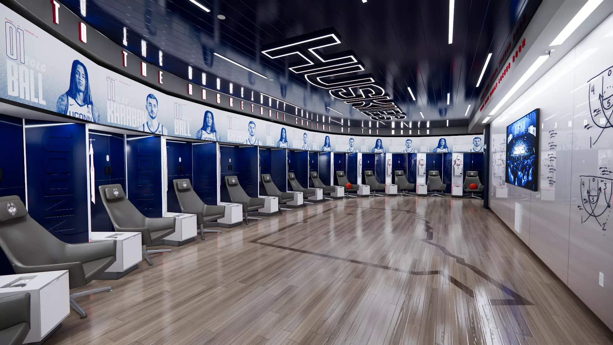 Gampel Pavilion Renovation Renderings