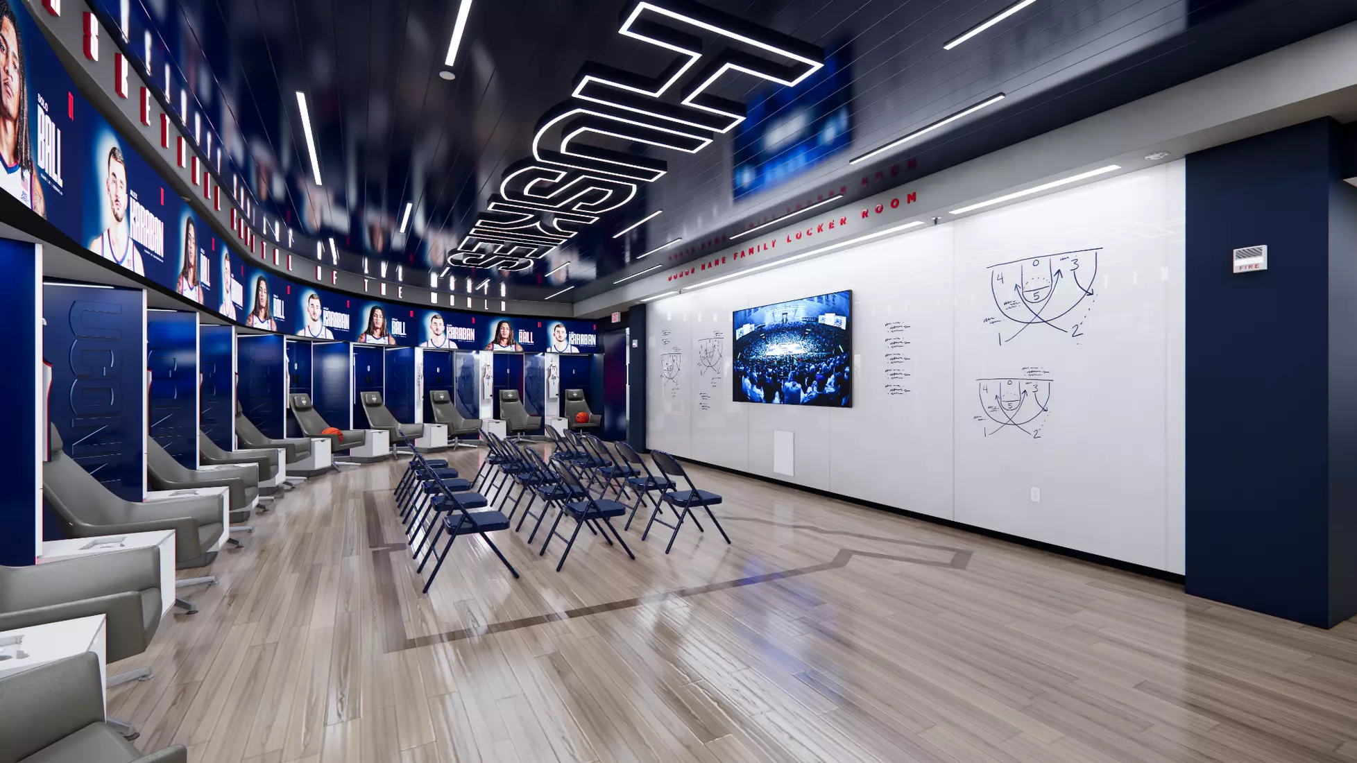 Gampel Pavilion Renovation Renderings