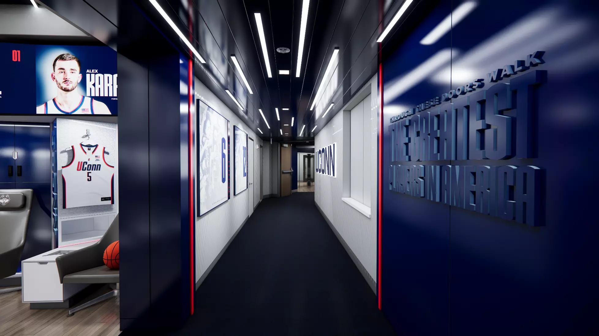 Gampel Pavilion Renovation Renderings