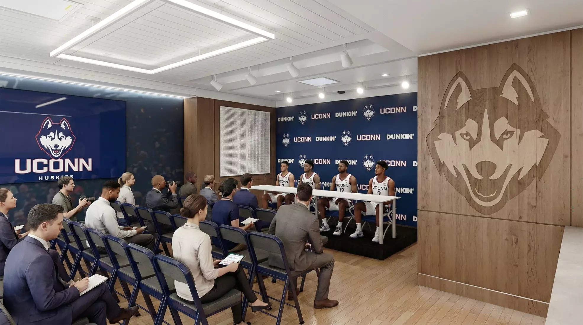 Gampel Pavilion Renovation Renderings