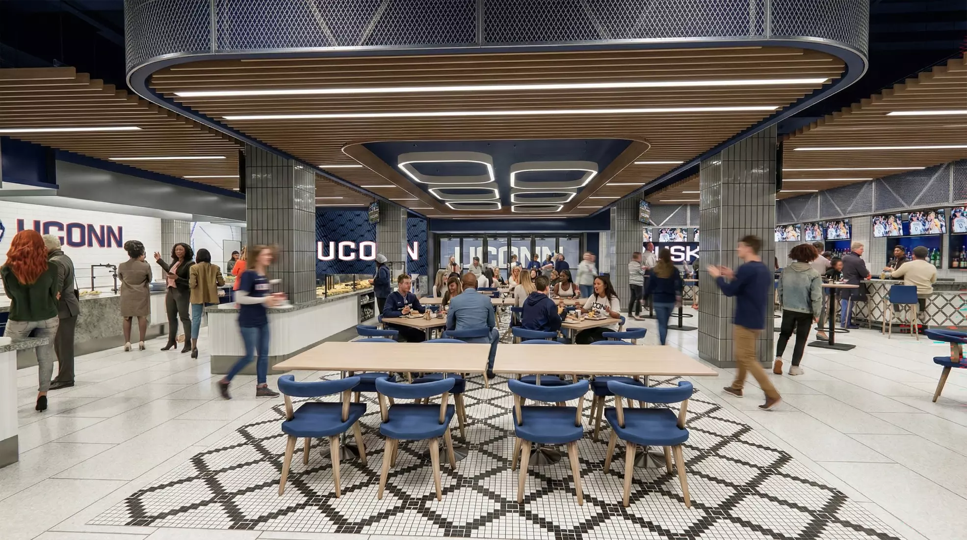 Gampel Pavilion Renovation Renderings