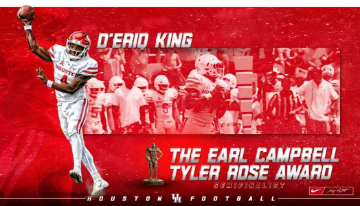 D'Eriq King Earl Campbell Award Semifinalist